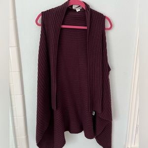 Caslon, barely worn long vest